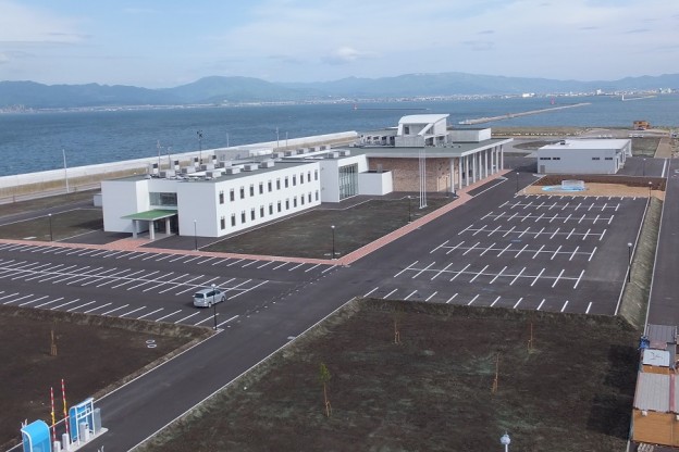 公立はこだて未来大学サテライトラボの遠景