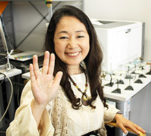 大場みち子教授の画像