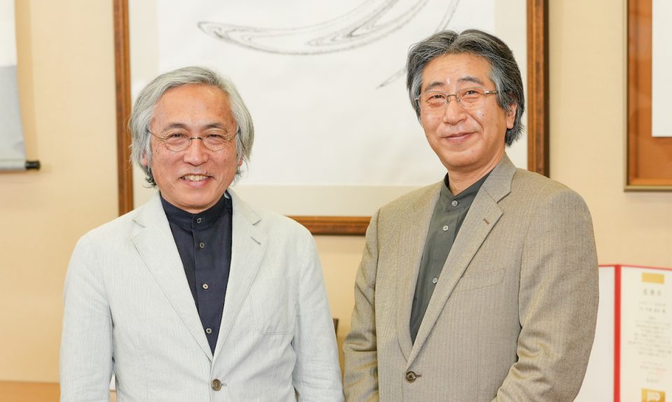 片桐前理事長・学長×鈴木新理事長・学長