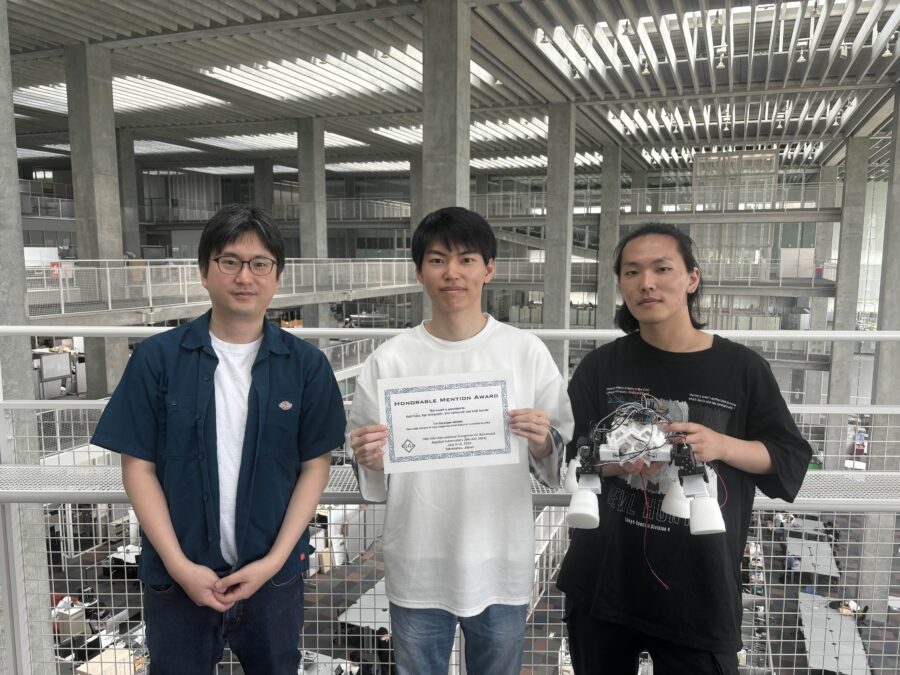 本学の学生および教員が国際会議IIAI AAI2024のHonorable Mention Awardを受賞のサムネイル