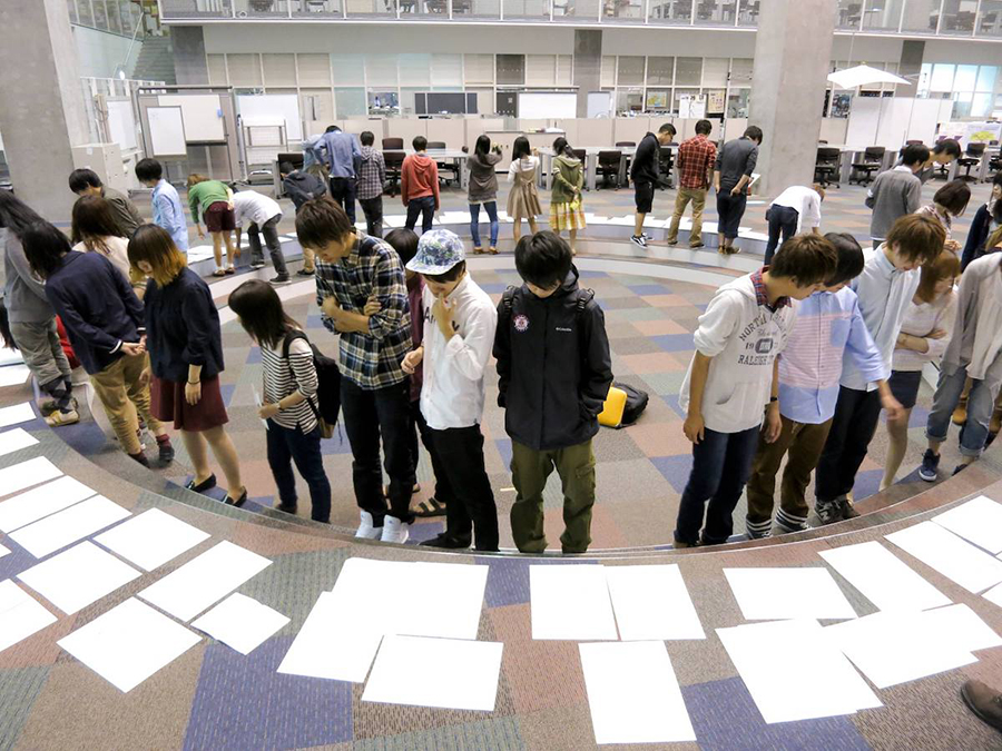 2014年度 授業風景 担当:原田、柳