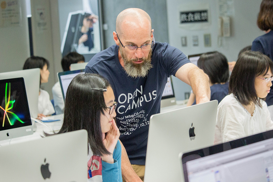 プログラミング体験の様子