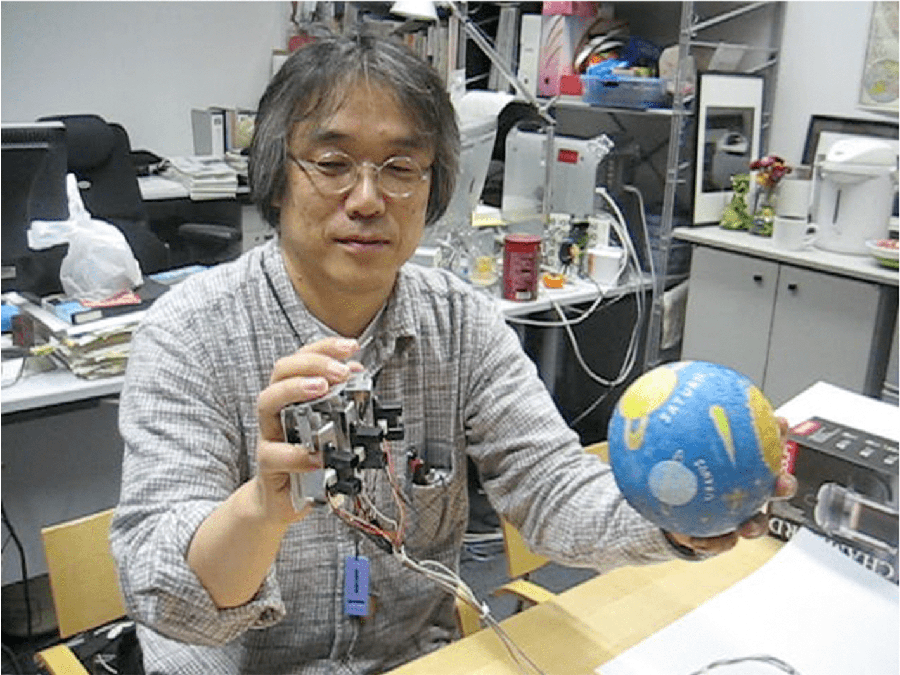 3本指で対象を理解できる「Future body finger」のイメージ